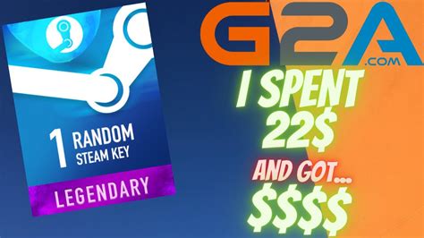 I Bought 3 G2A Steam Legendary keys This Is What I got... - YouTube