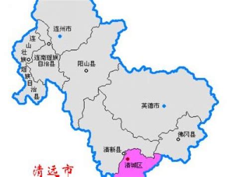 清远市各区地图,广东省清远市,清远市区_大山谷图库