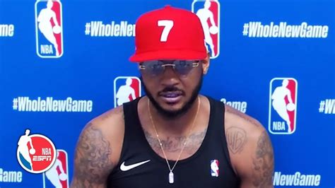 Carmelo Anthony Gets Very Honest About Knicks Return - Game 7