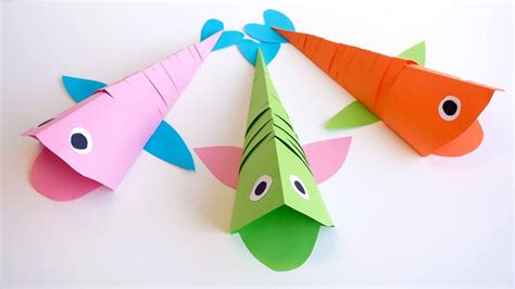 Origami Fish Craft For Kids – Jadwal Bus