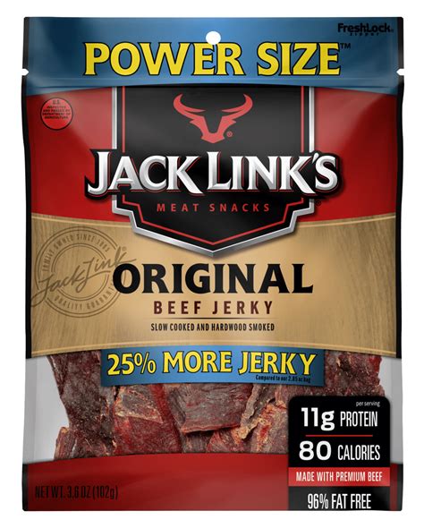 Jack Links Beef Jerky, Original, 3.6oz – BrickSeek