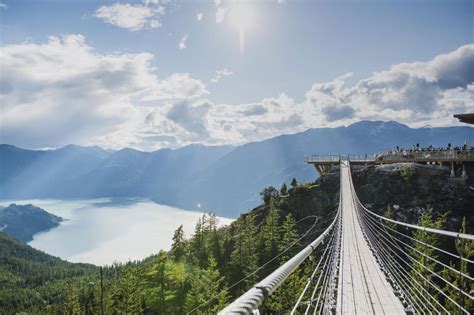 Sky Pilot Suspension Bridge | Sea to Sky Gondola | Suspension bridge, Travel, Squamish