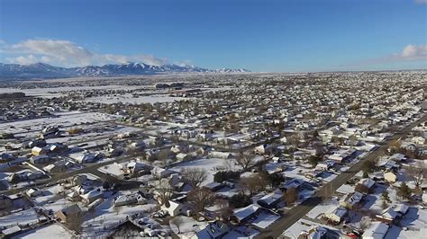 Riverton, Utah - Snow 1/21/2018 - YouTube