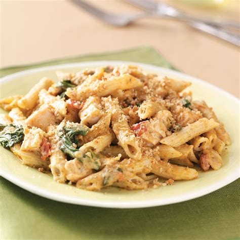 chicken pesto penne pasta