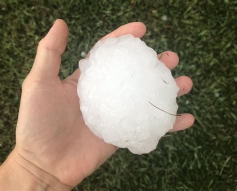 Huge hail strikes Minneapolis suburb ‘out of the blue’ - The Washington Post