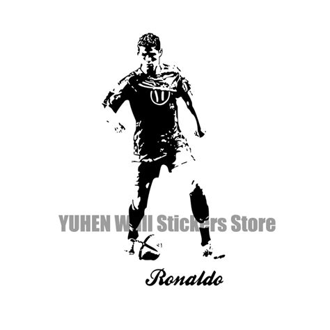 Cristiano Ronaldo Soccer Player SVG DXF EPS Png Cdr Ai Pdf Artist Clip Art Immediate Digital ...