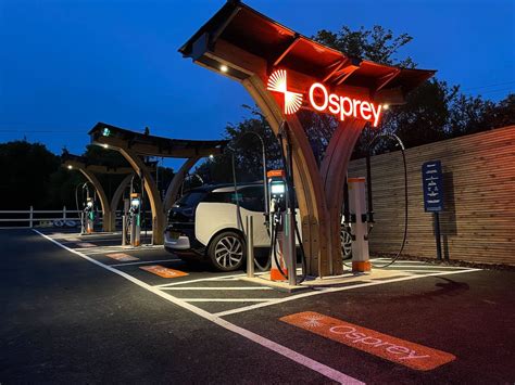 Osprey opens new rapid EV charging hub in Essex | Osprey Charging