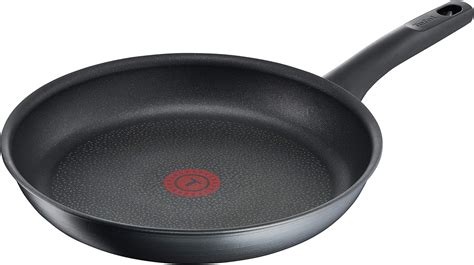 Tefal Titanium Fusion G12406 Frying Pan 28 cm Titanium Excellence Non-Stick Coating Thermo Spot ...