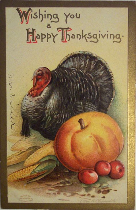 Vintage Holiday Images & Cards: Vintage Thanksgiving Cards & Images