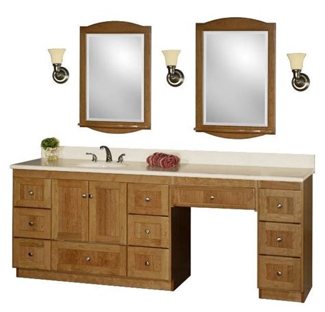 60 inch bathroom vanity single sink with makeup area - Google Search in ...