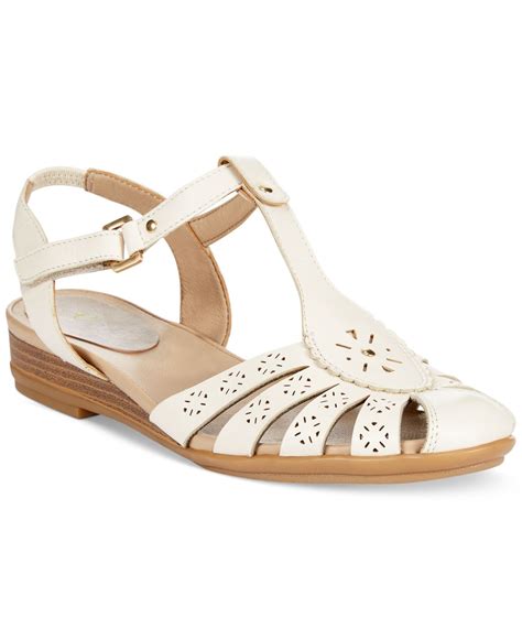 Lyst - Easy Spirit Delcine Sandals in White