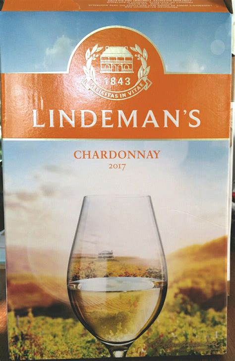 Lindeman's Chardonnay Australia 13.5 % alcohol $ 43 for 3Liters. Golden ...