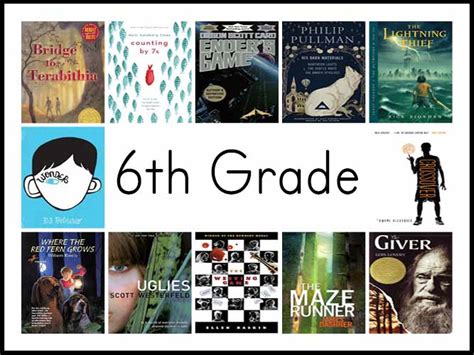 The Best Books To Read In 6th Grade - Book Scrolling