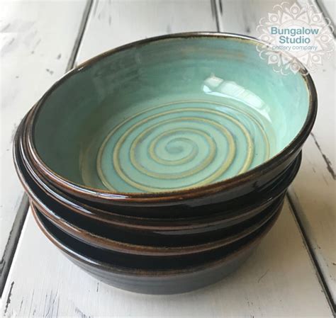 Ceramic Pasta Bowl Set Pottery Bowls Ceramic Salad Bowls - Etsy