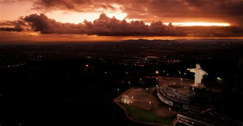 Drone Footage of Christ the Redeemer at Sunset Free Stock Video Footage, Royalty-Free 4K & HD ...