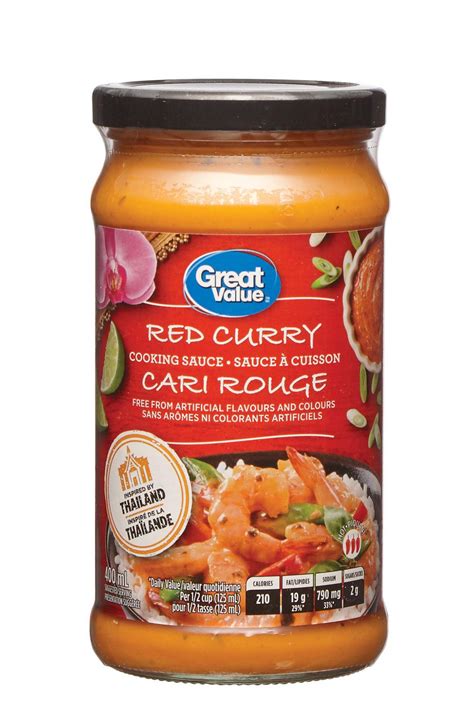 Great Value Red Curry Cooking Sauce | Walmart Canada