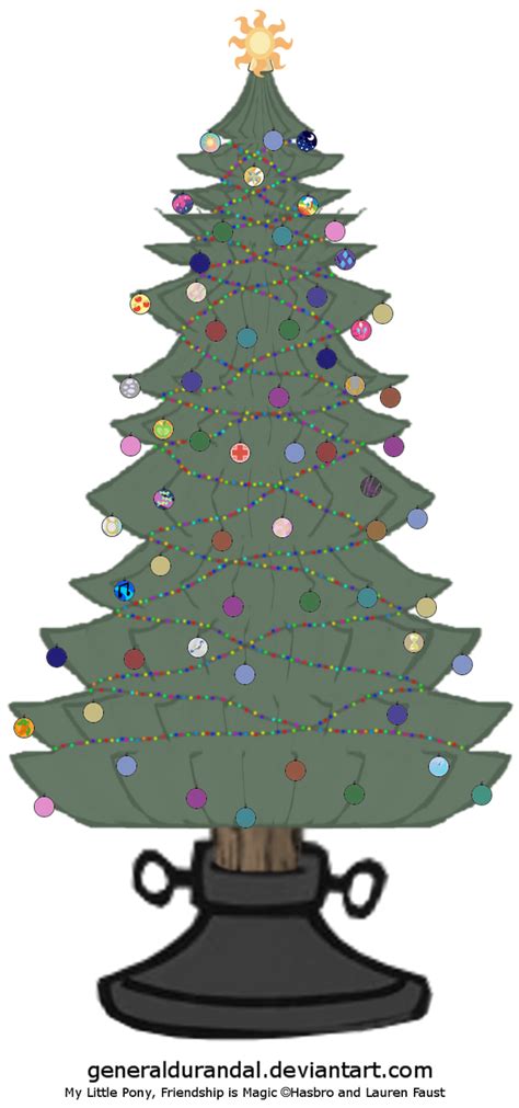 MLP Themed Christmas Tree by GeneralDurandal on DeviantArt