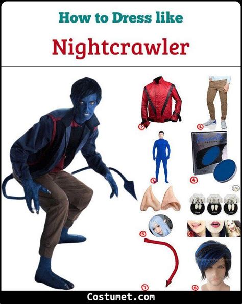 Nightcrawler Costume for Cosplay & Halloween 2022 | Cool costumes ...