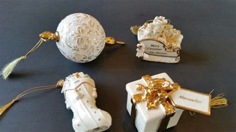 Lenox ornaments personalized