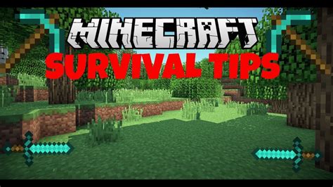 Minecraft Tips And Tricks For Survival - YouTube