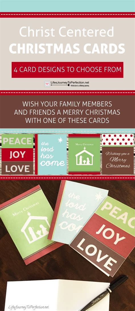 Life's Journey To Perfection: Christmas Cards Printables, All You Have To Do Is Hit Print!