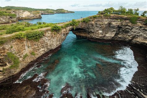 Broken Beach, Klungkung, Nusa Penida, Bali, Indonesia, Southeast Asia, Asia - Stock Photo - Dissolve