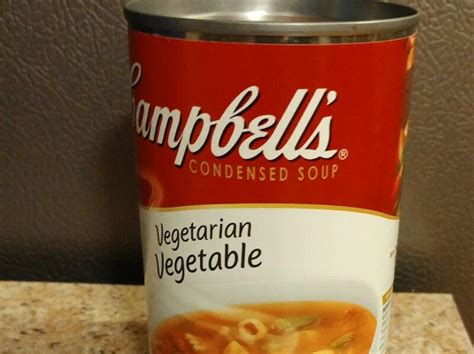 Campbells Vegetarian Vegetable Soup Nutrition Facts - Nutrition Pics