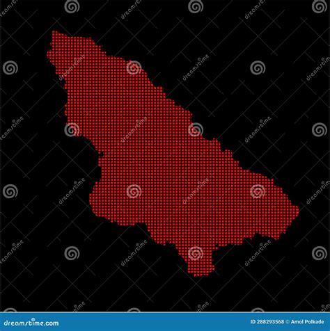 Wardha District Map Wich is Located in Maharashtra Stock Illustration - Illustration of abstract ...