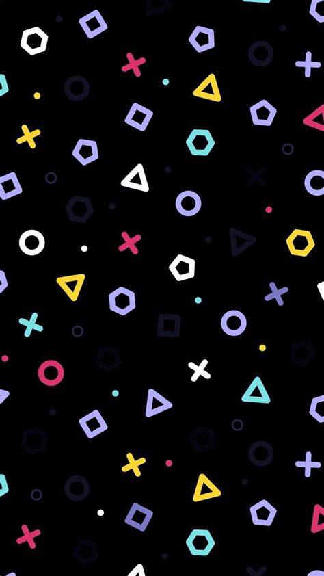 Playstation Buttons - Alternate - Wallpaper | Graphic wallpaper, Cool ...