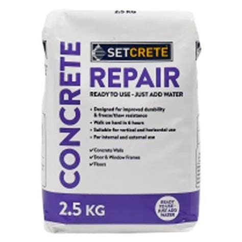 Buy Setcrete Concrete Repair, Polymer Cement Concrete (PCC) Repair Mortar and Nonstructural ...