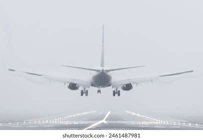 Rear View Boeing 737 Airplane About Stock Photo 2461487981 | Shutterstock