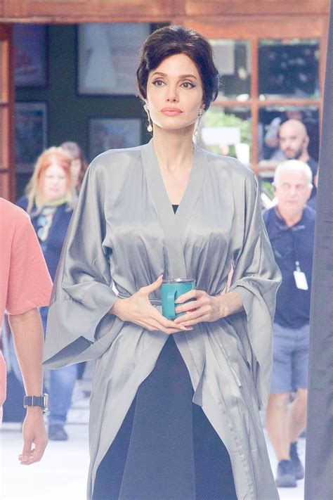 Angelina Jolie Radiates Elegance on the Set of "Maria Callas" Biopic in ...