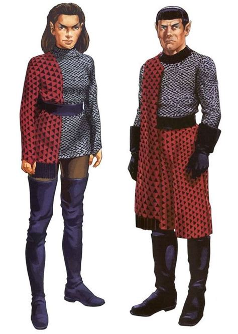 Star Trek TOS Female/ Male Romulan Commander Uniform Costume | Etsy ...