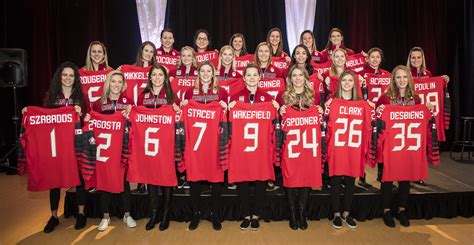 Team Canada for women's hockey at PyeongChang 2018 revealed - Team ...