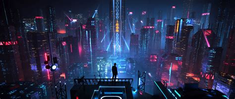 Cyberpunk City Wallpaper