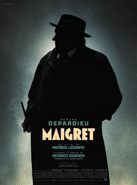 Caractères de police : Jules Maigret - Le Carnet et les Instants