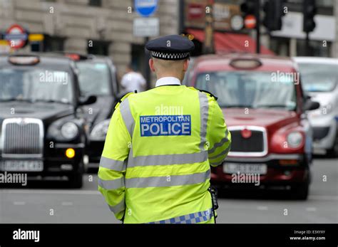 London, England, UK. Metrolpolitain police officers on duty during a ...