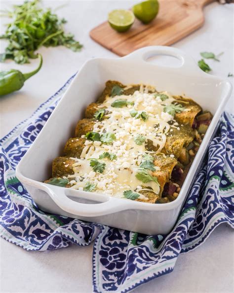 Hatch Green Chile Enchiladas | Frieda's LLC - The Branded Produce Company