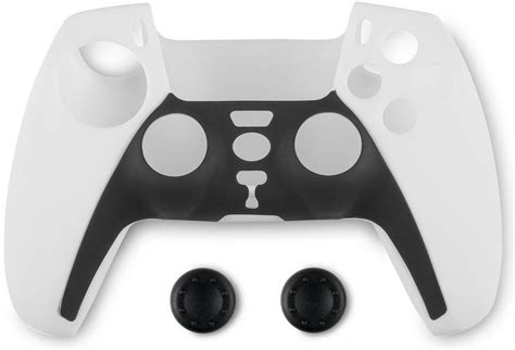 Silicon Skin Covers for PlayStation 5 (Black / White) for PlayStation 5