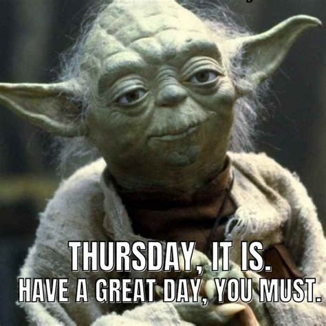 40 Funny Thursday Memes To Help You Survive The Week | Yoda meme, Library memes, Star wars love ...