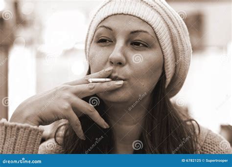 Smokers girl stock image. Image of elegance, culture, girl - 6782125