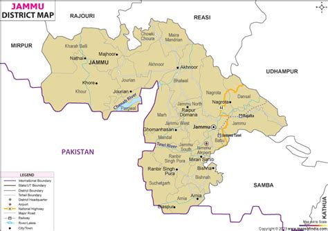 Jammu District Map