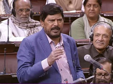 Budget session 2023 rpi president ramdas athawale speech in parliament ramdas athawale on modi ...