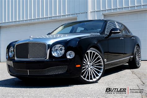 Bentley Mulsanne with 22in Lexani LF722 Wheels exclusively from Butler ...