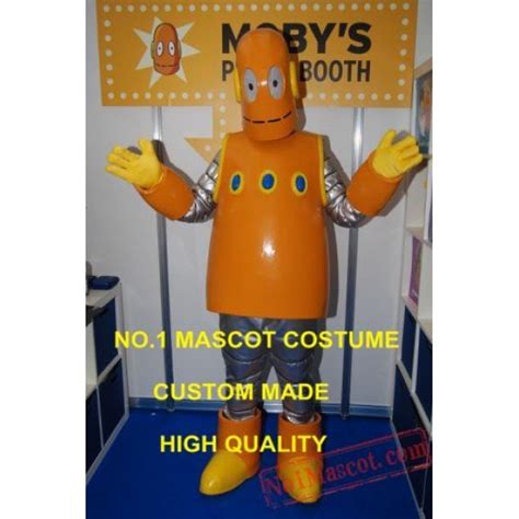 Brainpop Moby Robot Mascot Costume