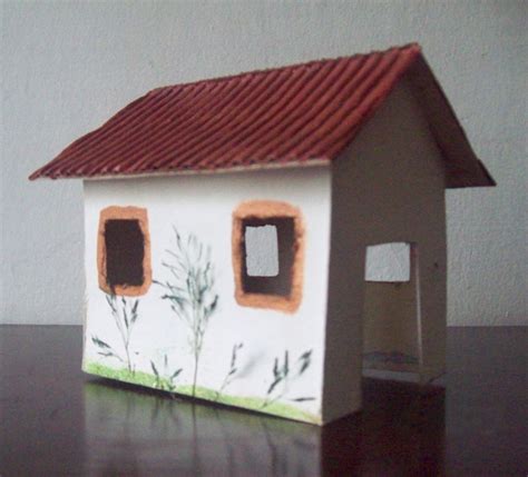 Manualidades Navideñas: Casita para el pesebre