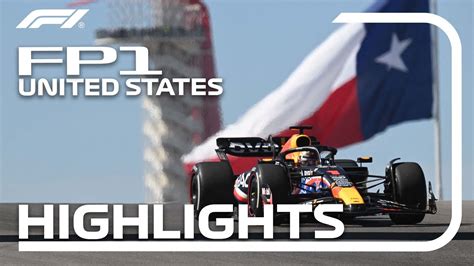 FP1 Highlights | 2023 United States Grand Prix - YouTube