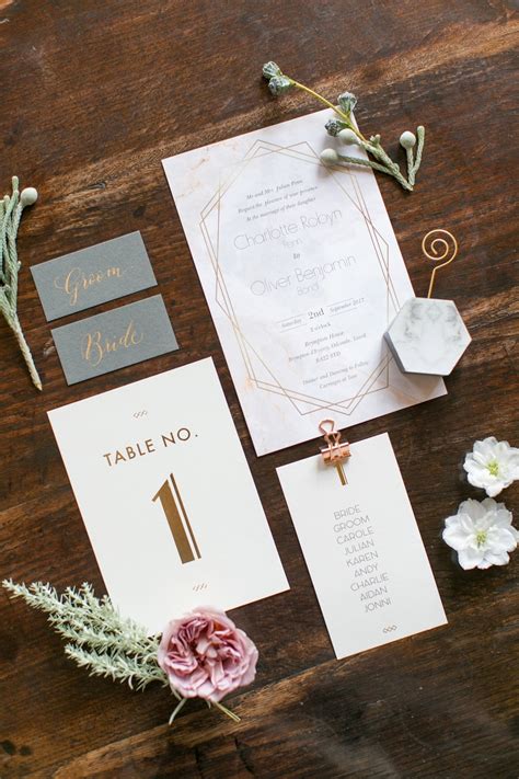 wedding calligraphy – By Moon & Tide