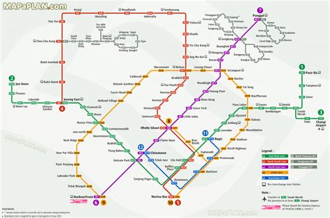 Singapore Mrt Map intended for Singapore Mrt Map Printable | Printable Maps