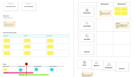 Project planning template | Mural